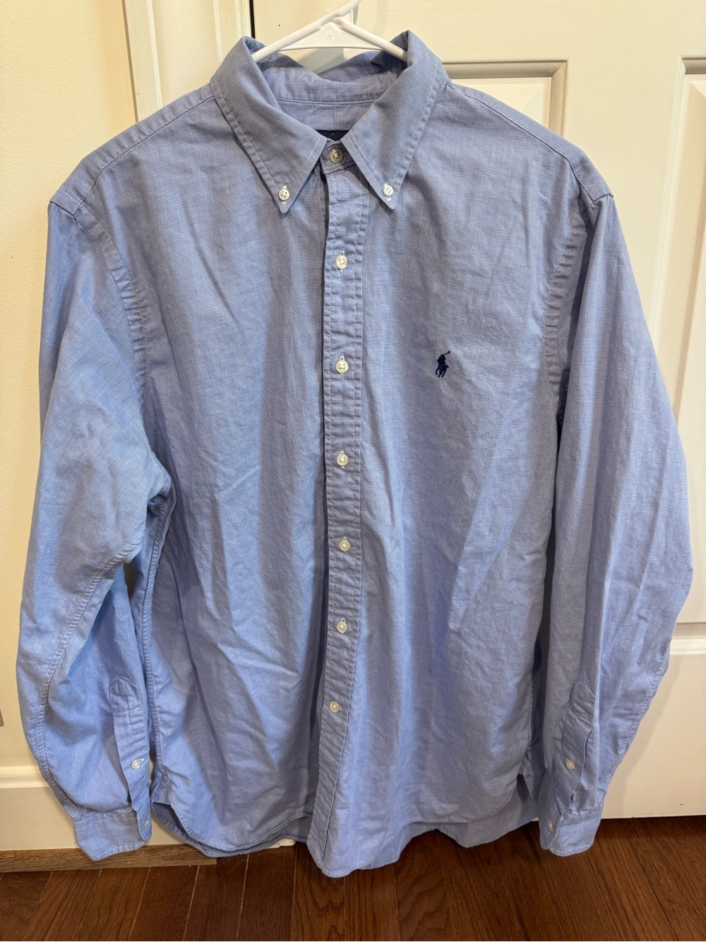 Polo by Ralph Lauren Light Blue Button-Down Oxford Shirt